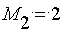 M[2] = 2