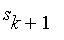 s[k+1]