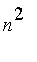 n^2