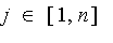 `in`(j,[1, n])