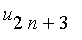 u[2*n+3]
